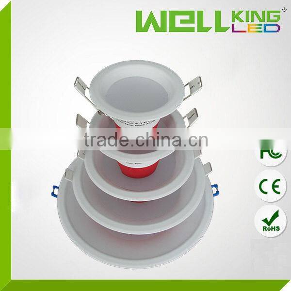 2015 hot 6inch Intergration 12w led downlight