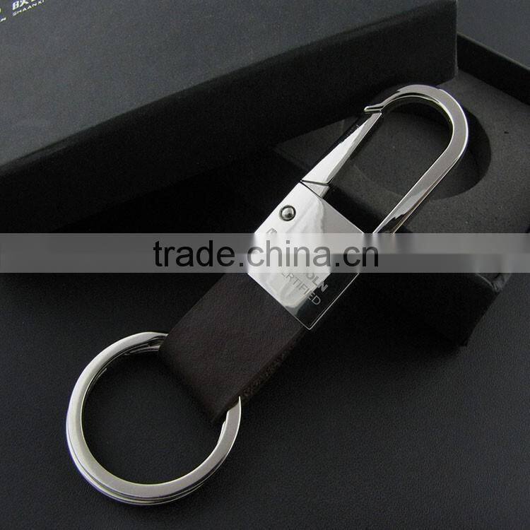 Custom luxury porsche leather keychain manufacturers
