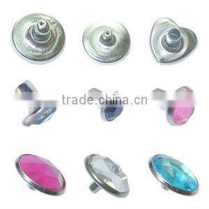 China factory lead free metal stone bag rivet