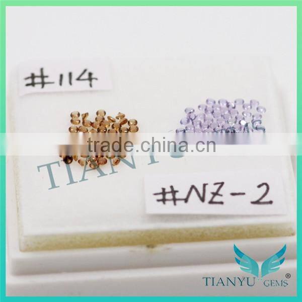Free Samples Wholesale Nano Sital Gemstone for Jewelry Synthetic #114 Round Brilliant Cut Gems stone Price