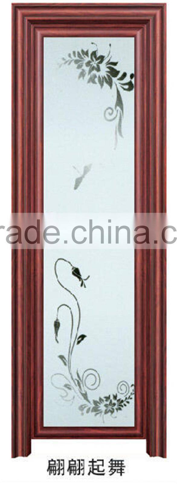 5mm Tempered Glass glass toilet Door shower doors design,aluminium bathroom doors