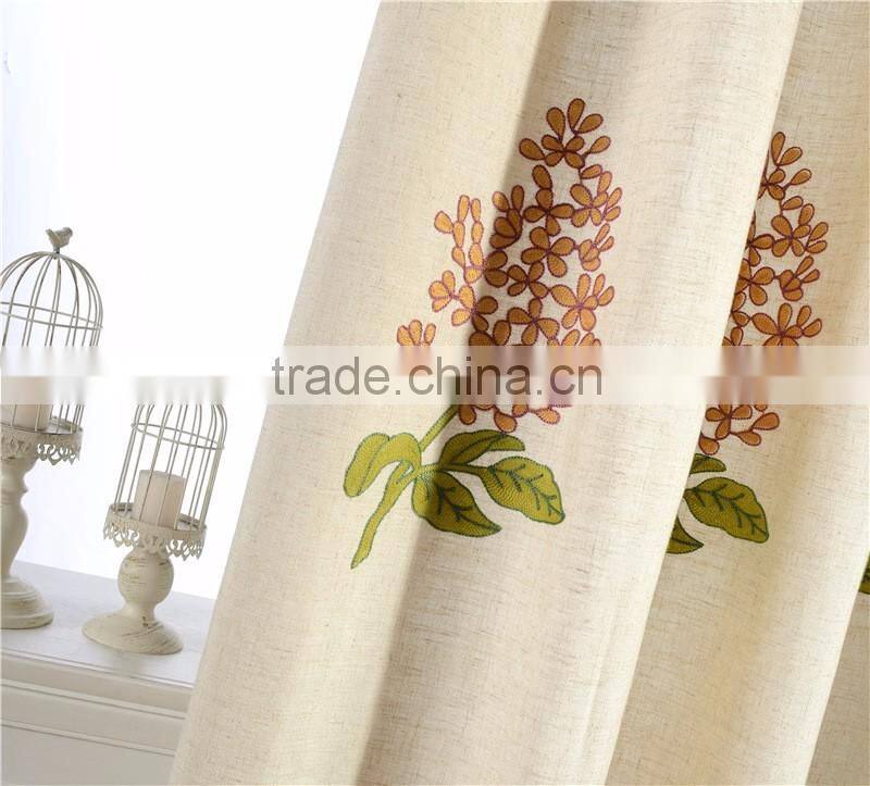 Custom made Hang drape curtain for living room