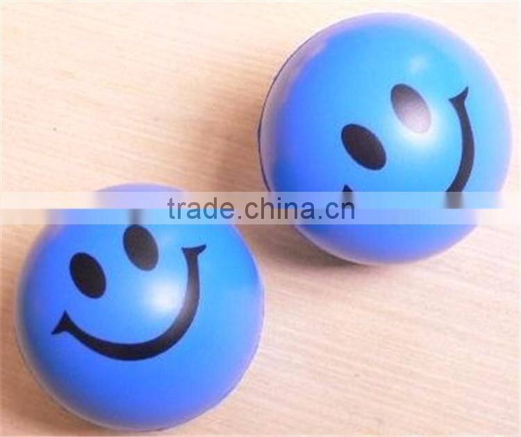 Hot selling printed cheap football shape PU foam stress ball for promotion