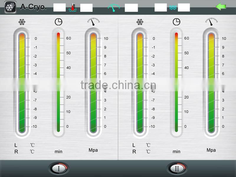 himalaya cryo vacuum and LED technology for slim freezer weight loss