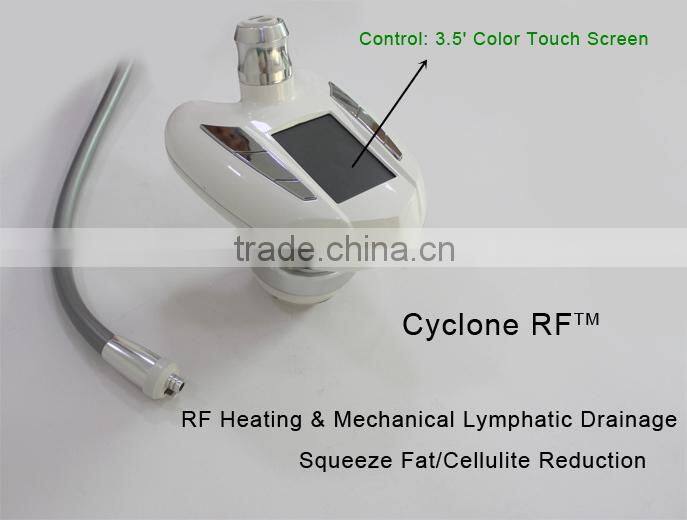 2014 Cyclone RF Bipolar RF&Vacuum Fast Slimming Equipment - PEMF Shape