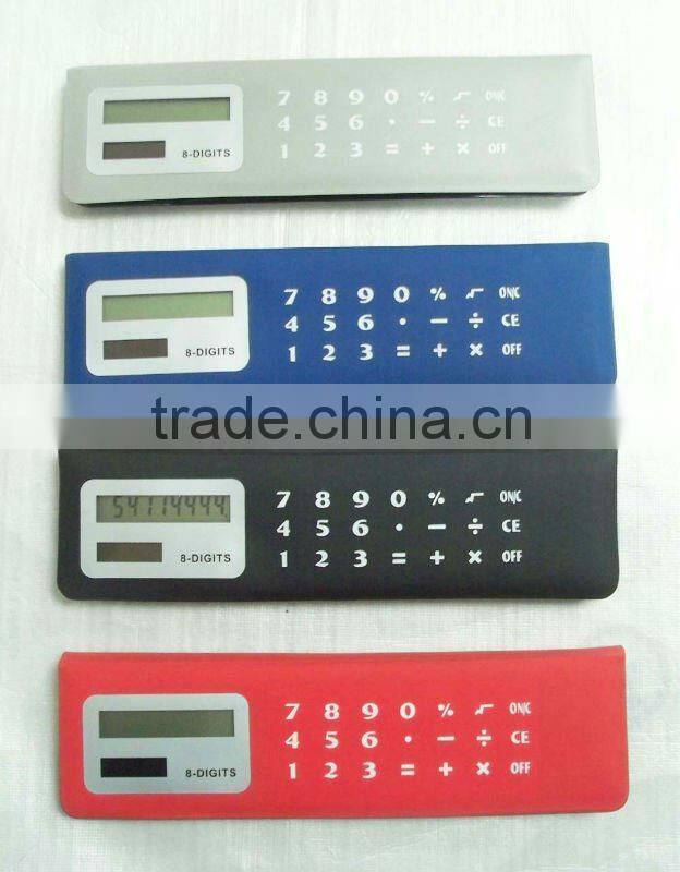8 digital measuring tape calculator with LED light and memo for promotional gift