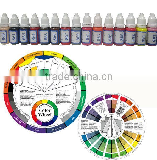 eyebrow permanent makeup tattoo ink brown