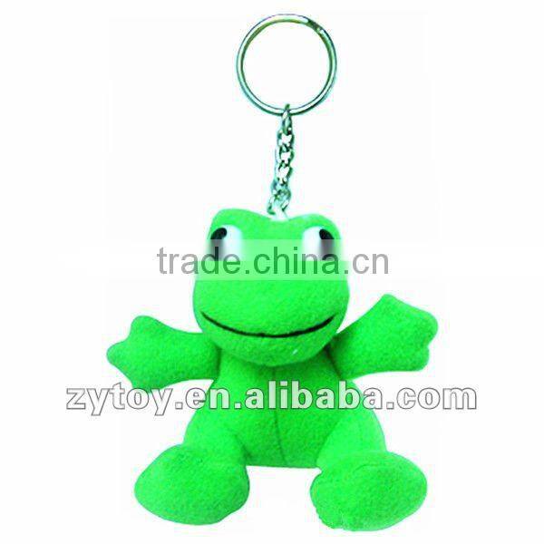 animal toy keychain/plush keychain toy custom/cute plush toy keychain
