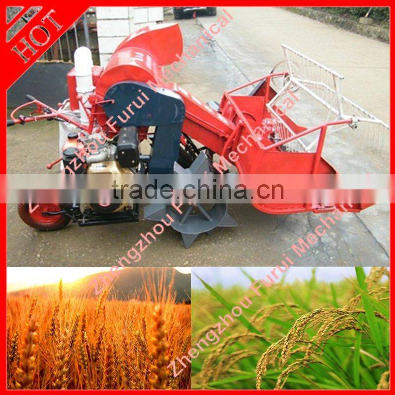 good quality paddy mini combine harvester