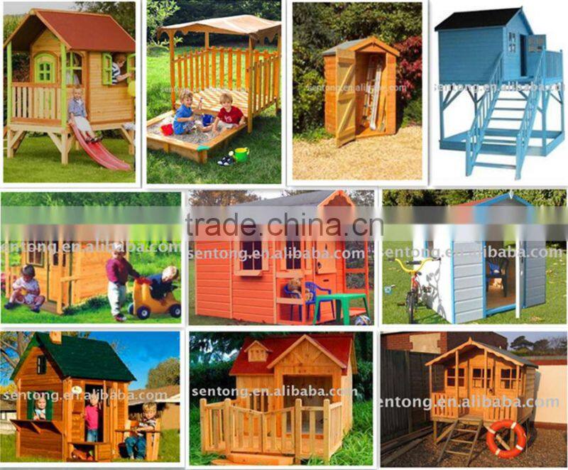 Outdoor Kids Wooden Playhouse