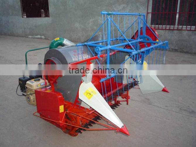 paddy mini combine harvester