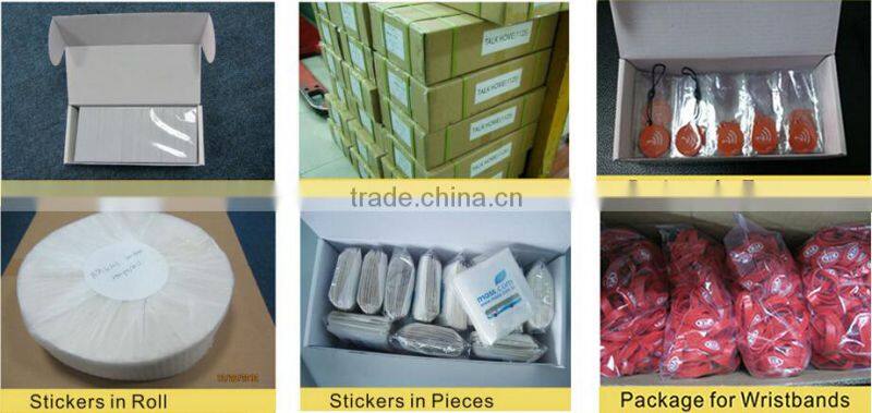 high quality customized nfc smart rfid epoxy keyfob tag