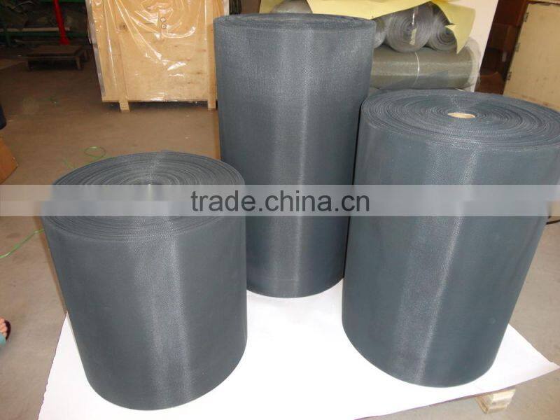 Black epoxy coating aluminium wire mesh for air filter