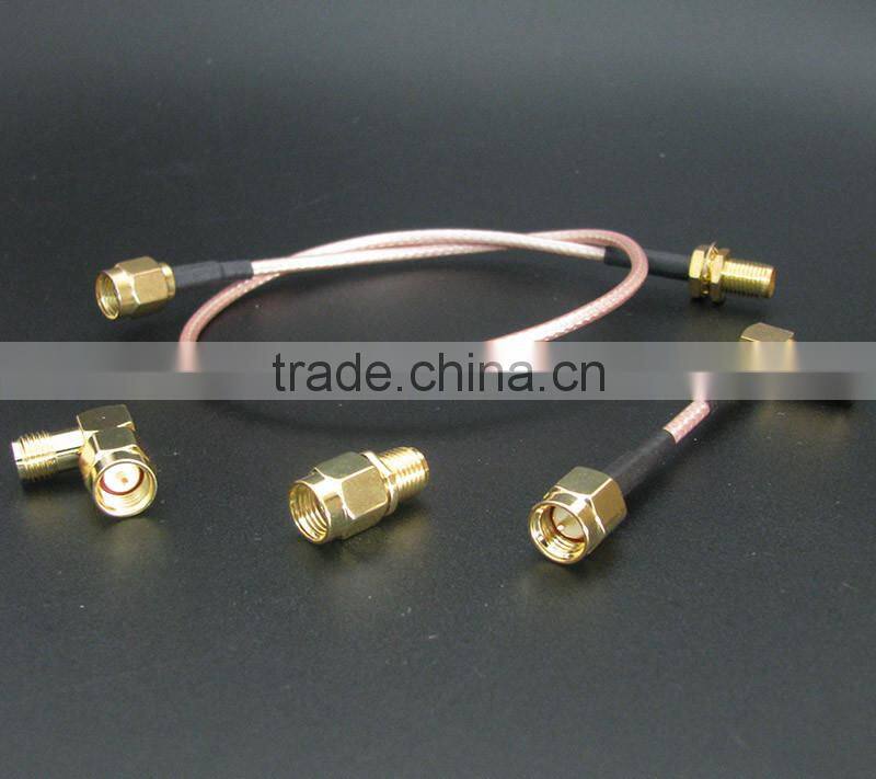 RF Coaxial Wire RG316 Extension Cable 10CM SMA Male to Female FPV Antenna and Wireless Transmission Connections
