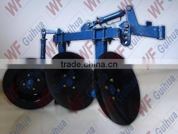 disc plough for 12 - 18 hp walking tractor and mini tractor