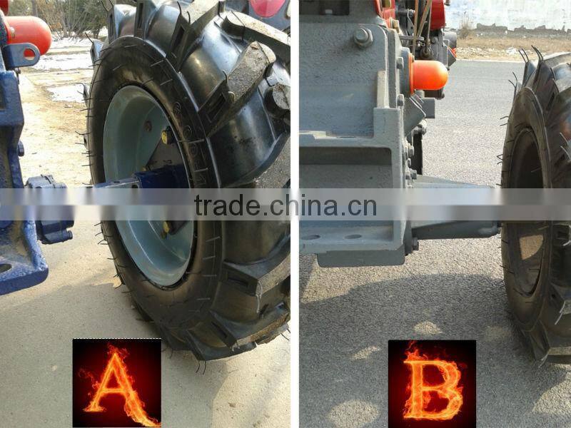 12HP manual start farm hand tractor made in China