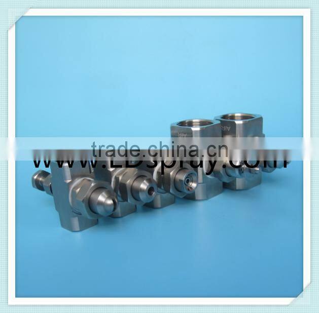 1/8",1/4",1/2" or 1" Adjustable pneumatic air atomizing atomizer nozzle