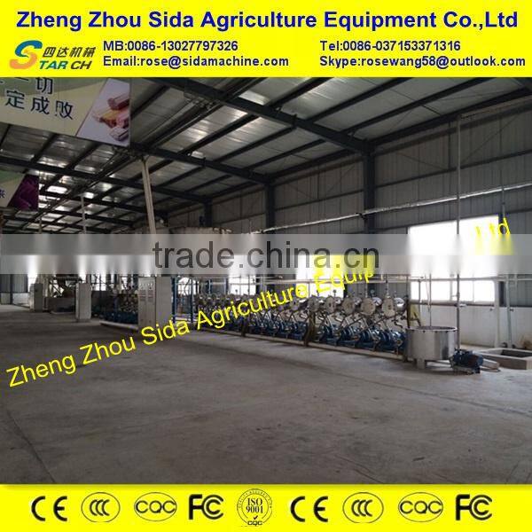 Iso certificate full automatic potato starch processing machine