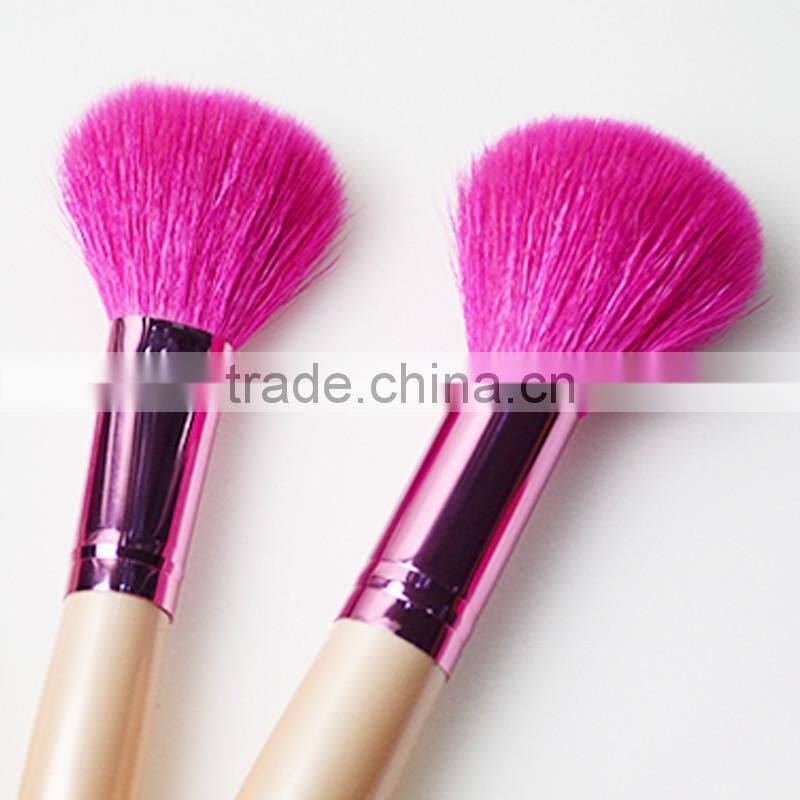 Hot sales Cheek Use and Goat Hair Brush Material personalized makeup brushes