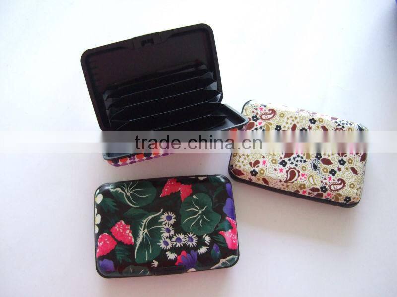 Metal wallet,Name card box,credit card wallet,