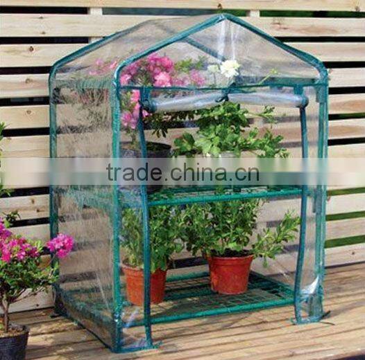 PVC Zip Door Greenhouse