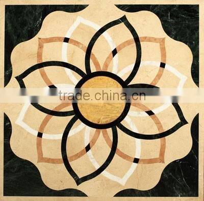Hotle marble floor medallions patterns