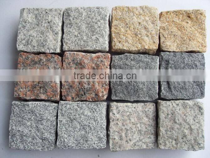 Natural granite block, paving stones hot sale