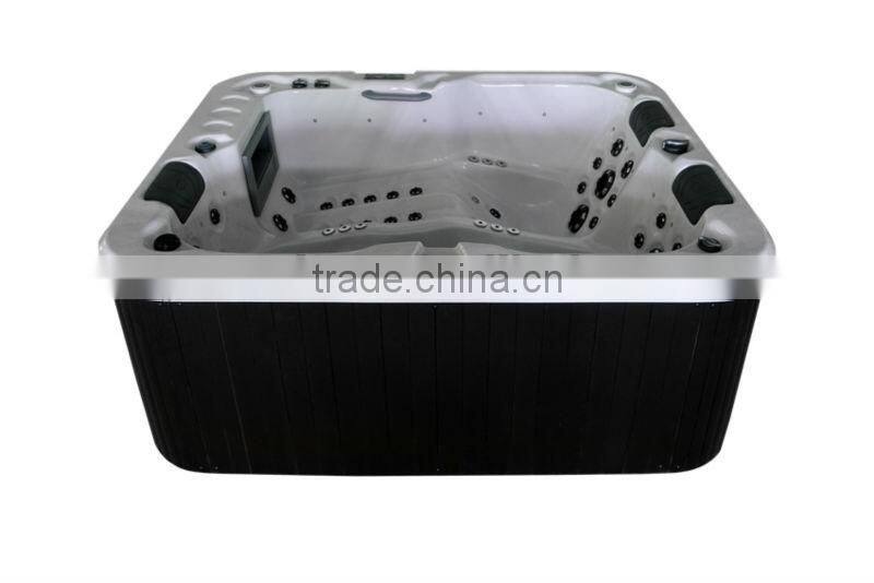 3 Person Family Friendly Indoor massage bathtub/Acrylic bathtub with Balboa&Lucite ---A430