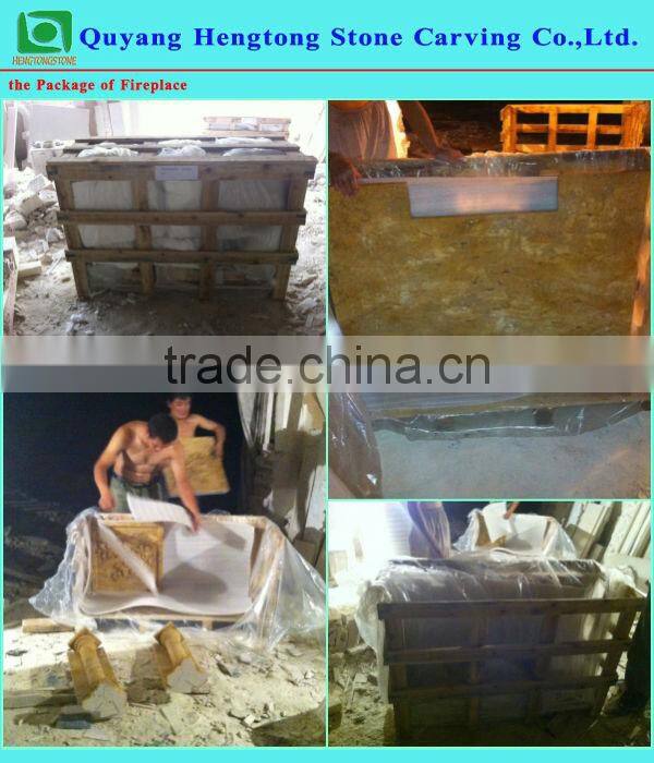 White Marble Fireplace Surround