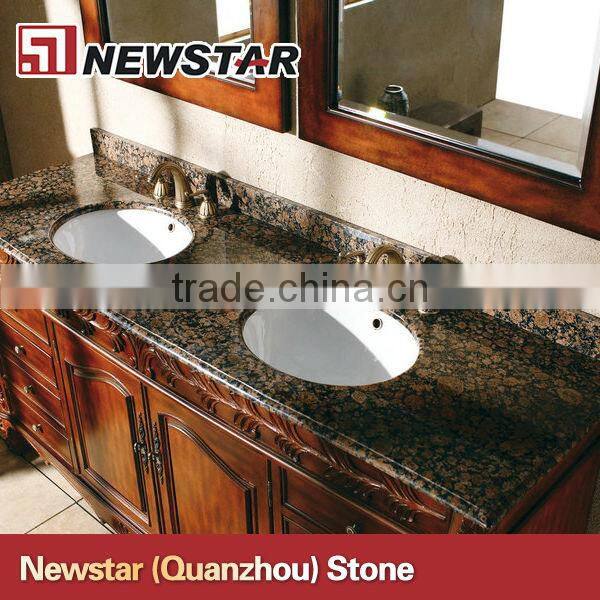 High end granite bathroom vanities