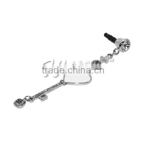 2015 New Sublimation Earphone Stopper Mobile Phone Accessory