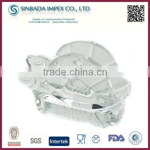 Cheap Glass Tortoise Shape Paper Napkin Holder