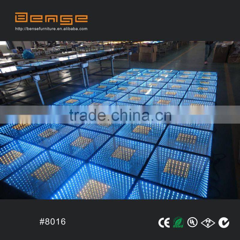 Newest Popular Design 3D LED RGBW Dance Floor 2015