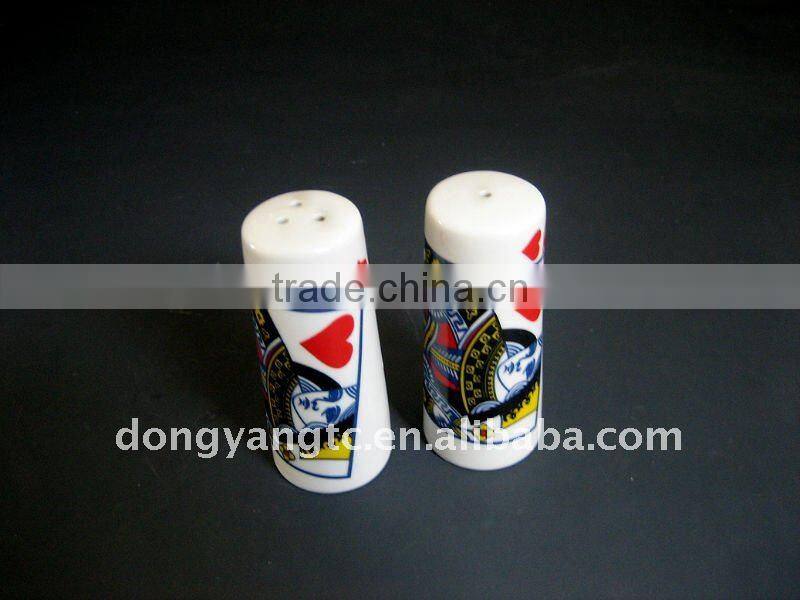 Ceramic seasoning bottle