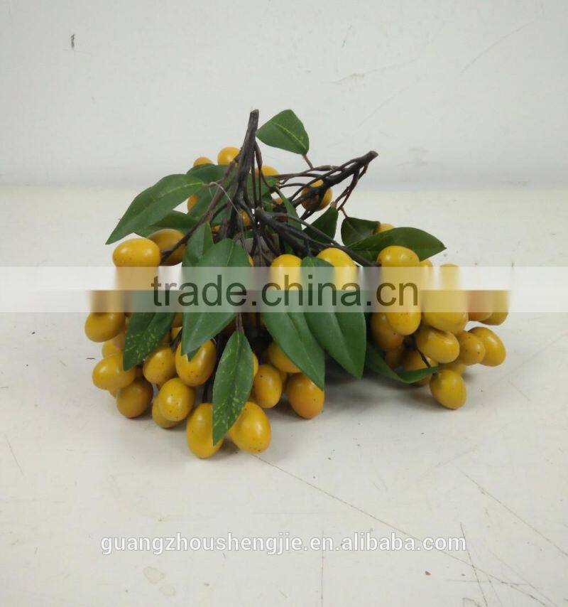 fake cherries fake grapes fake Clausena lansium artificial decorative fruits
