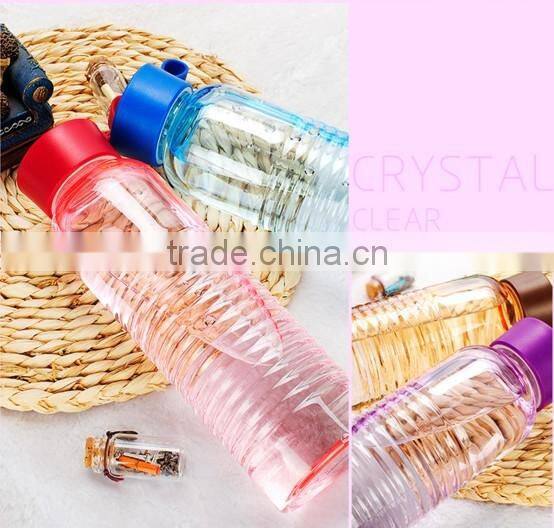 Wholesale Stock Small Order 460ML Plastic Colorful Sport Cup