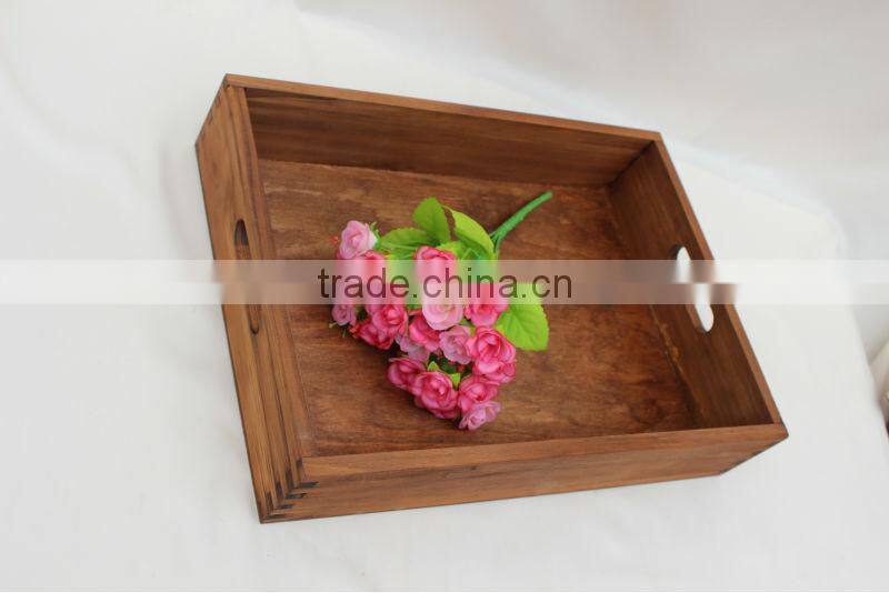 The set of paulownia wood Serving Trays