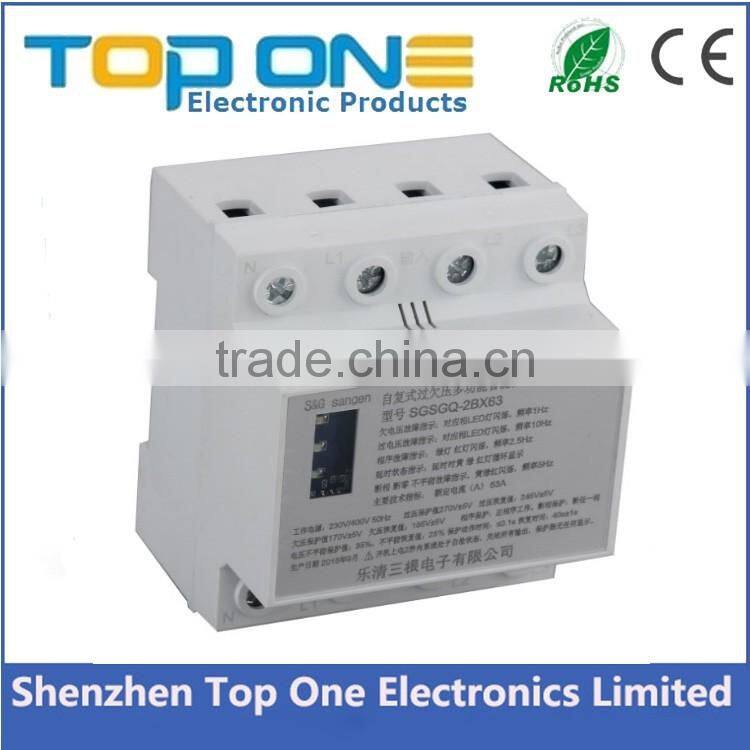 Phase protection, phase sequence protection nover and under voltage protector