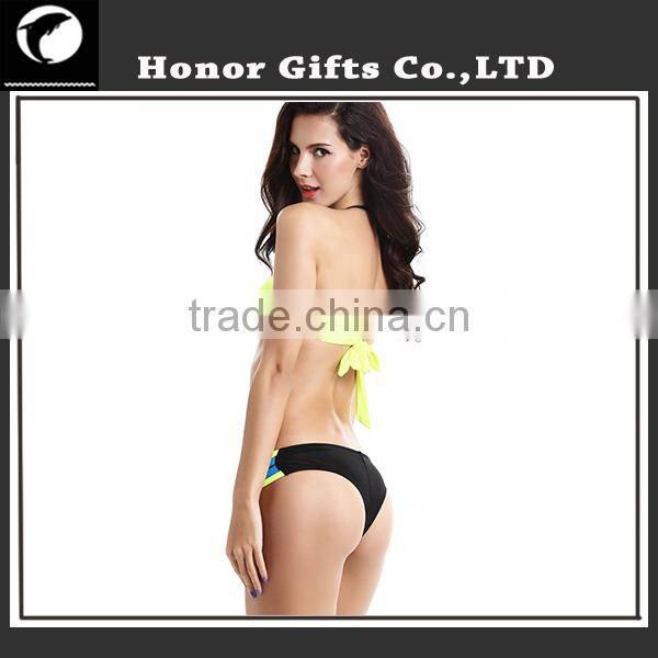 2016 Hot Girl Sexy Bikini Swimwear Tassels Swimwear One Piece