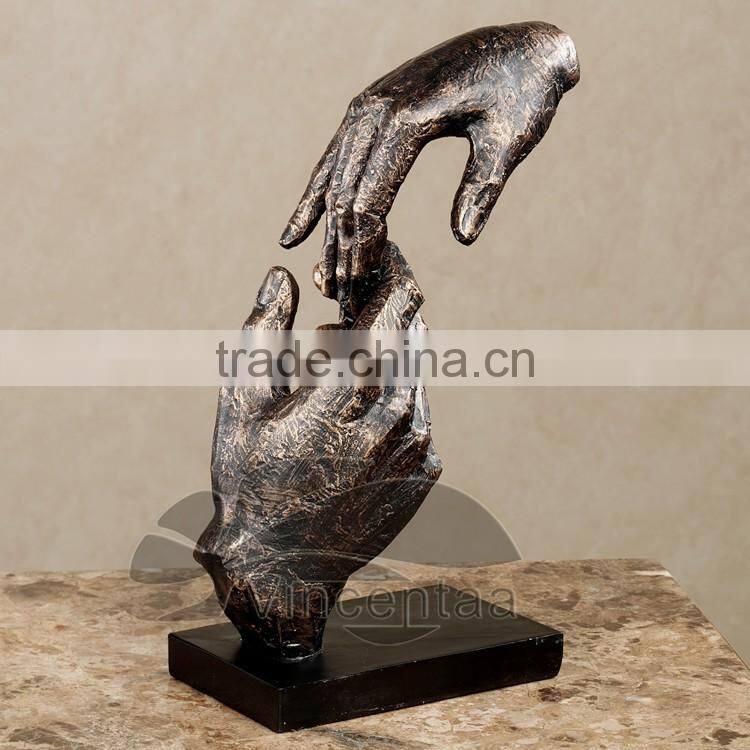 Popular Design Metal Craft Art Open Hand Sculpture