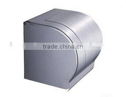 The toilet paper box Aluminum Alloy atissue box space aluminum round square new roll box