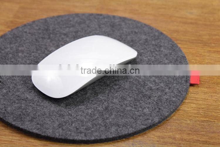 colorful shaped wool felt mouse pad
