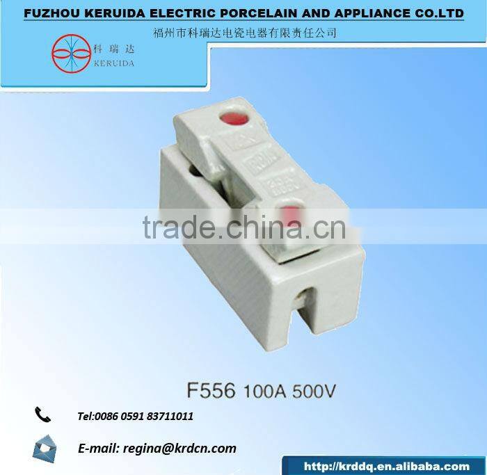 5A-200A ceramic fuse holder with copper fitting