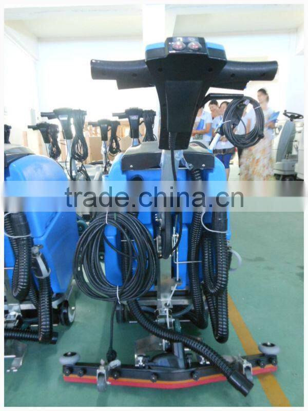 Multi-functional auto walk behind floor scrubber SC series