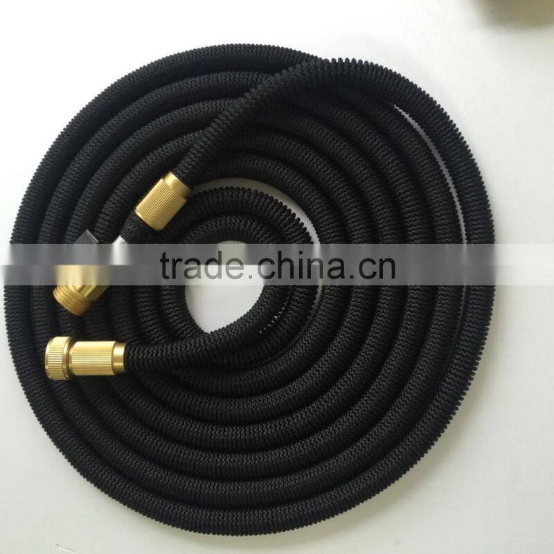 2016 hot sale newest webbing expandable garden hose as seen on tv with metal clamp