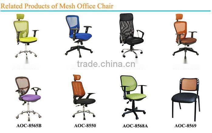 New Adjustible Reclining Executive Mesh Office Chair w/ Anti-Scuff Wheels