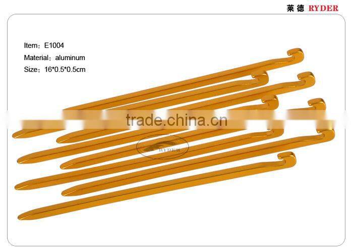 Assorted Camping Stake Nail Peg and Pole Tents