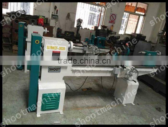 Wood Lathe SHMCF3020,SHMCF3020A with Max.turning diameter 240mm and Auto-feeding speed 650mm/min