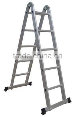 Aluminum Folding Scaffold Multi-Purpose Ladder 12.5-Feet / 350 lb