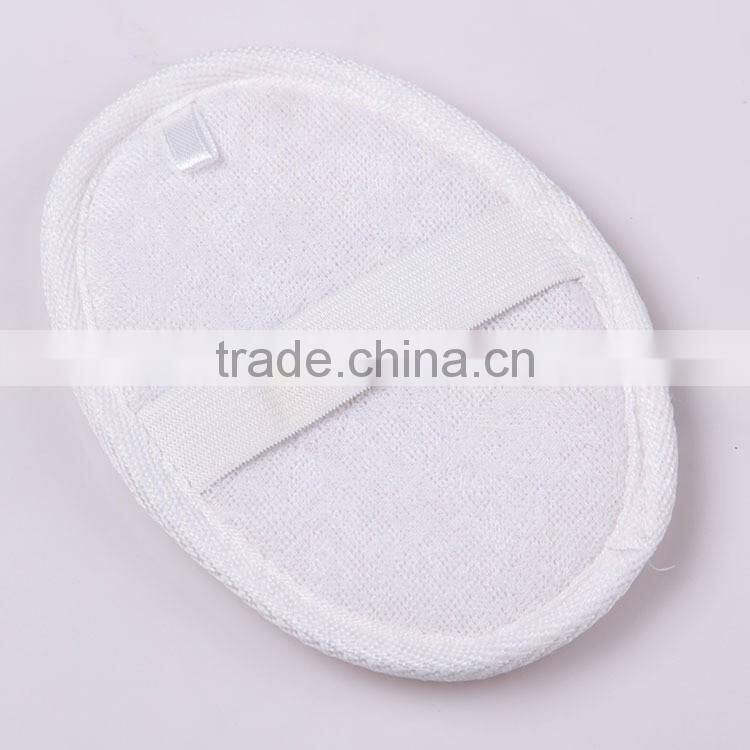 Bath Body Scrubber With Elastic Belt and net